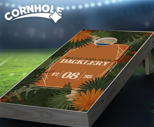 "Jungalow" Cornhole Boards