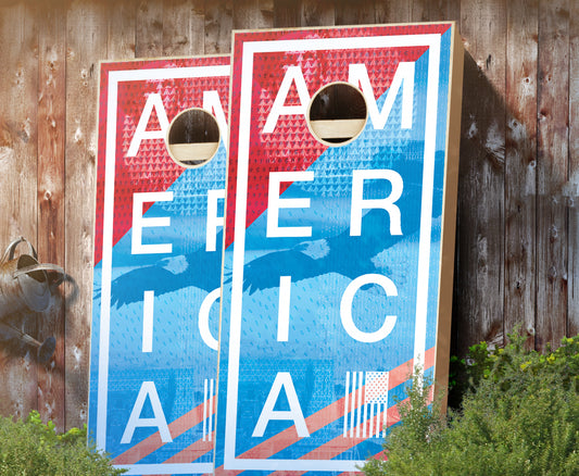 "America" Cornhole Boards