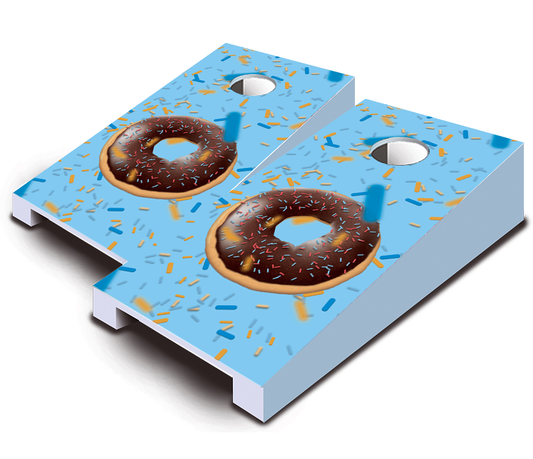 "Doughnut" Tabletop Cornhole Boards