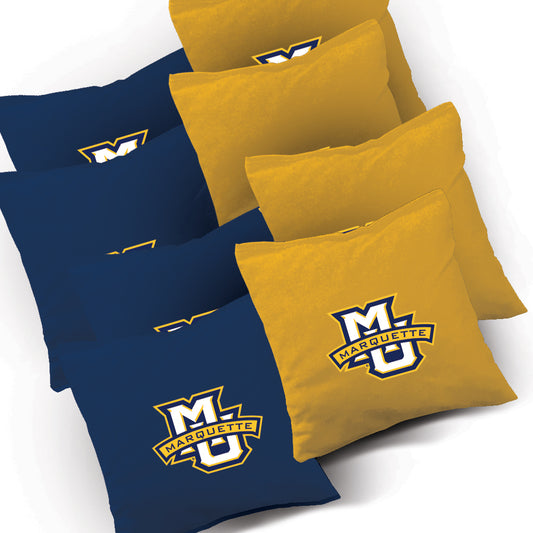 Set of 8 Marquette Cornhole Bags