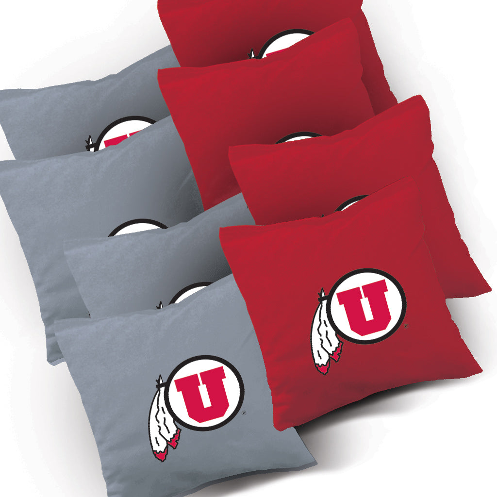 Set of 8 Utah Cornhole Bags