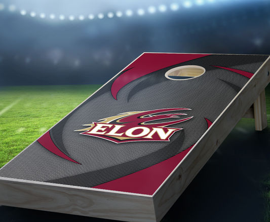 "Elon Swoosh" Cornhole Boards