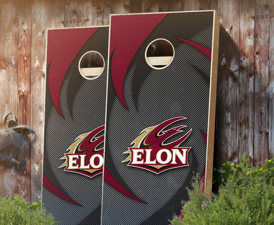 "Elon Swoosh" Cornhole Boards