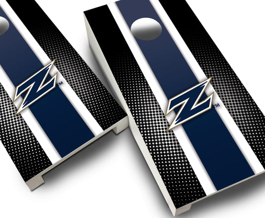 "Akron Striped" Tabletop Cornhole Boards