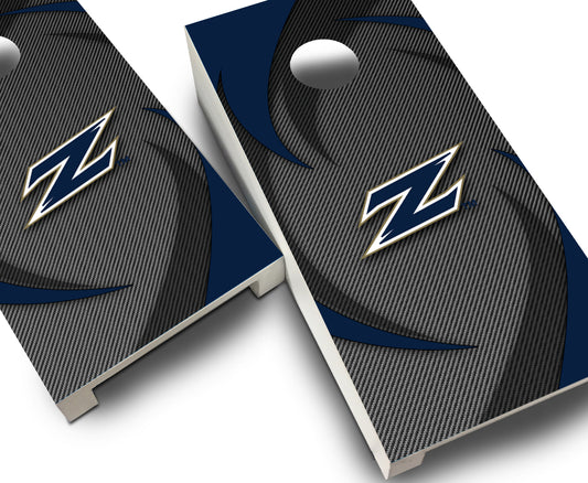 "Akron Swoosh" Tabletop Cornhole Boards