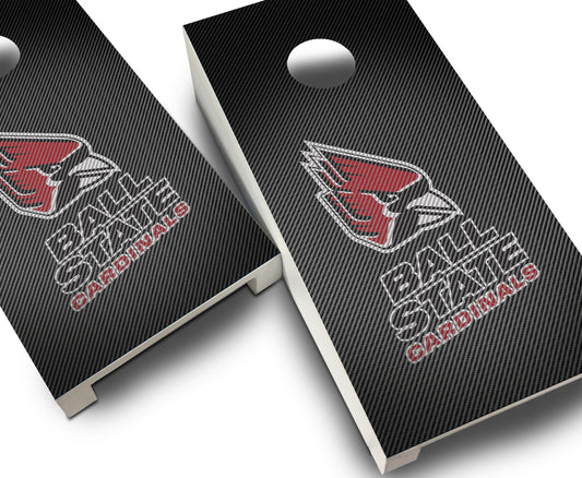 "Ball State Slanted" Tabletop Cornhole Boards