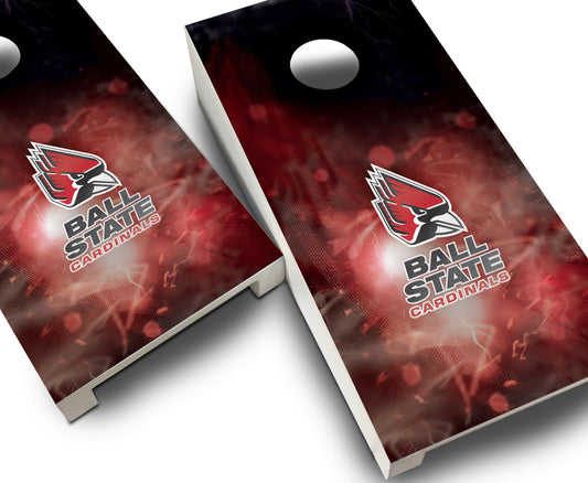 "Ball State Smoke" Tabletop Cornhole Boards