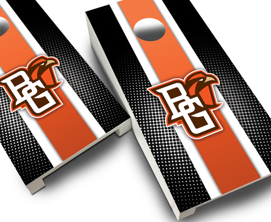 "Bowling Green Striped" Tabletop Cornhole Boards