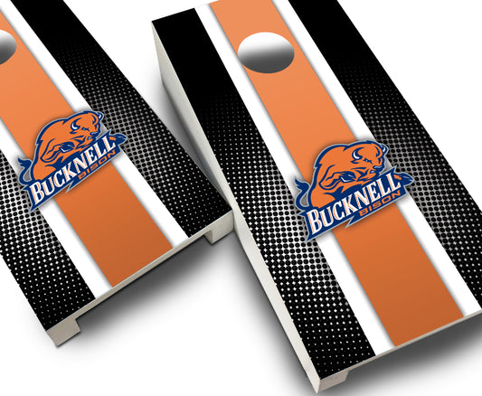 "Bucknell Striped" Tabletop Cornhole Boards