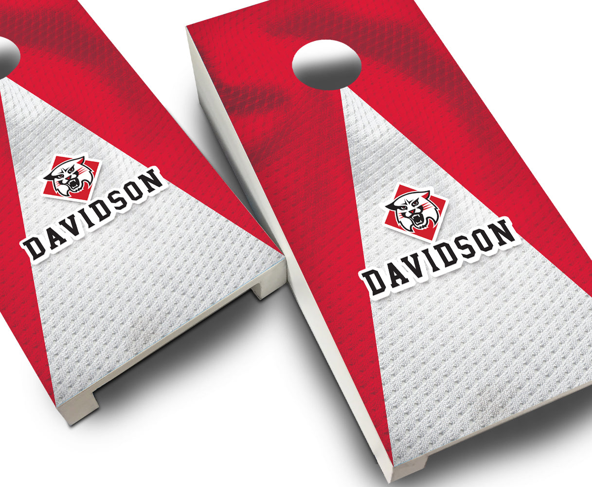 "Davidson Jersey" Tabletop Cornhole Boards