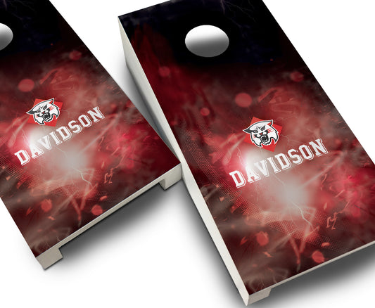 "Davidson Smoke" Tabletop Cornhole Boards