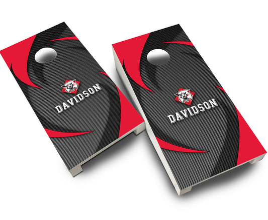 "Davidson Swoosh" Tabletop Cornhole Boards