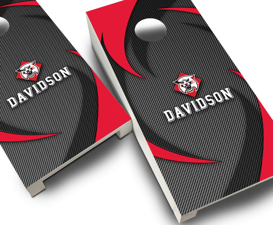 "Davidson Swoosh" Tabletop Cornhole Boards