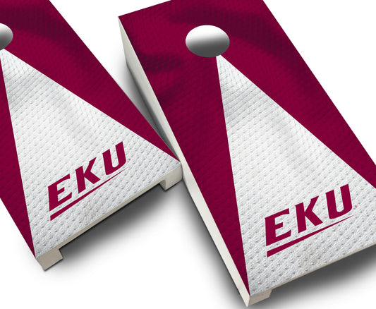 "Eastern Kentucky Jersey" Tabletop Cornhole Boards