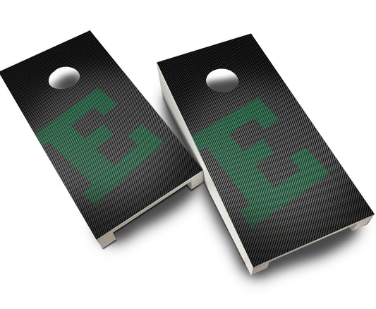 "Eastern Michigan Slanted" Tabletop Cornhole Boards