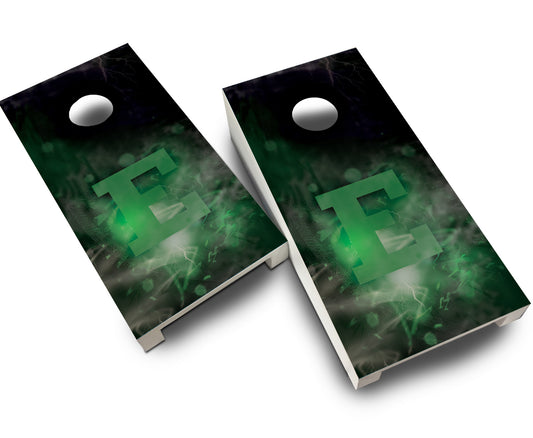 "Eastern Michigan Smoke" Tabletop Cornhole Boards