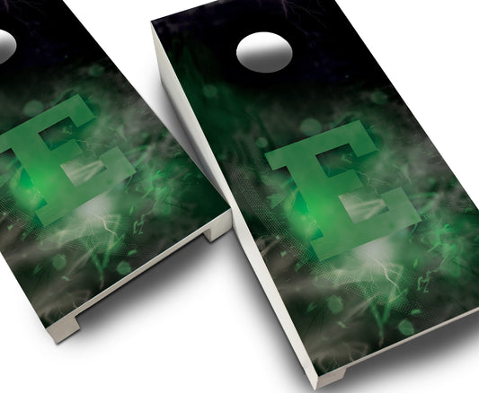 "Eastern Michigan Smoke" Tabletop Cornhole Boards