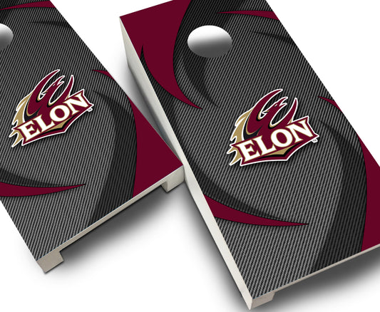 "Elon Swoosh" Tabletop Cornhole Boards