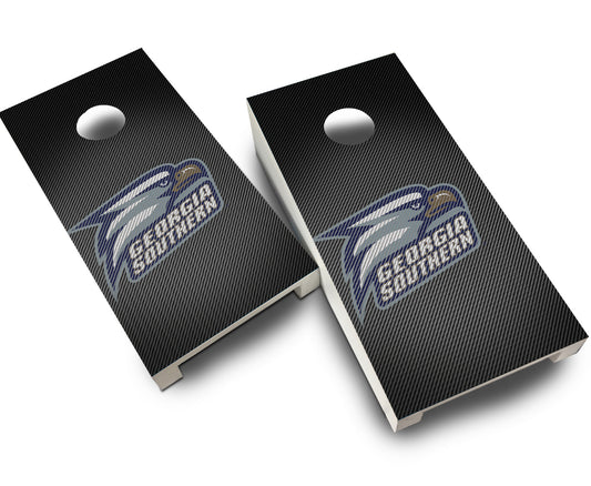 "Georgia Southern Slanted" Tabletop Cornhole Boards