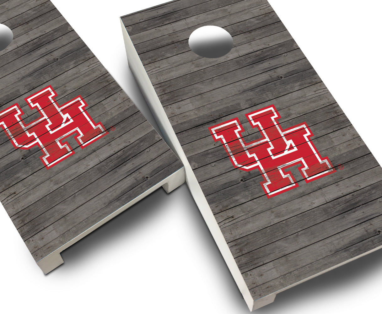 "Houston Distressed" Tabletop Cornhole Boards