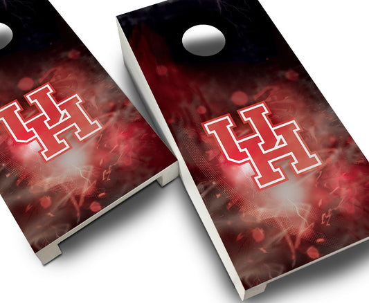 "Houston Smoke" Tabletop Cornhole Boards