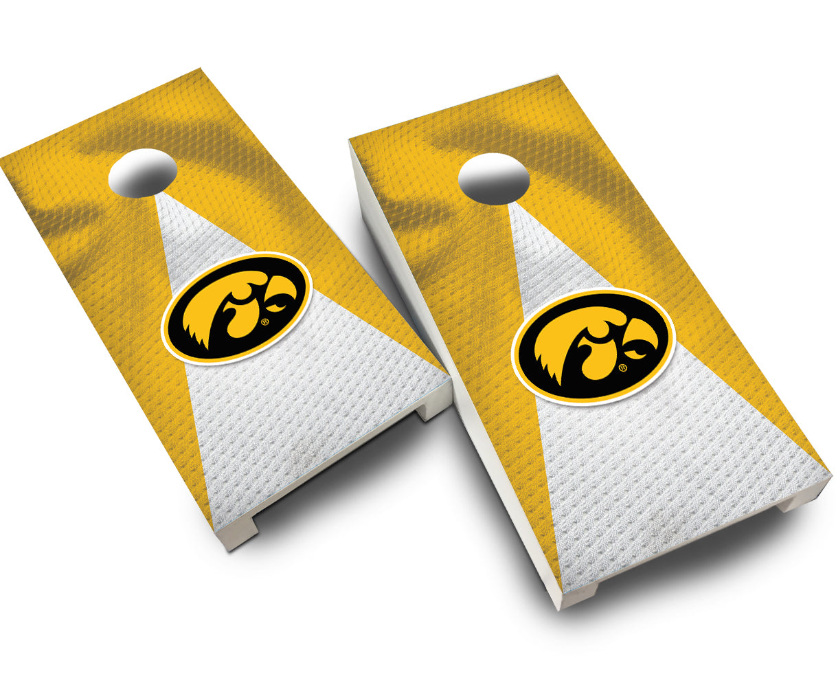 Iowa Jersey Tabletop Cornhole Boards 