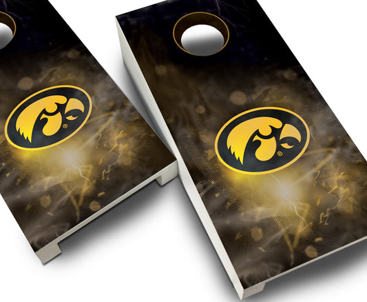 "Iowa Smoke" Tabletop Cornhole Boards