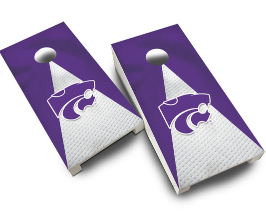 "Kansas State Jersey" Tabletop Cornhole Boards