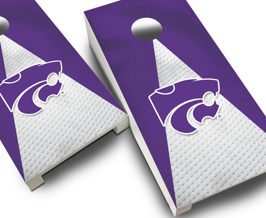 "Kansas State Jersey" Tabletop Cornhole Boards