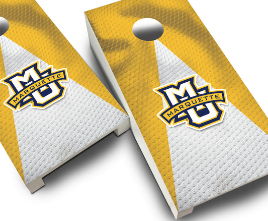 "Marquette Jersey" Tabletop Cornhole Boards