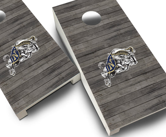 "Navy Distressed" Tabletop Cornhole Boards