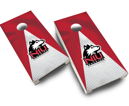 "Northern Illinois Jersey" Tabletop Cornhole Boards