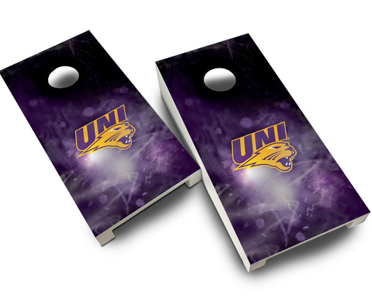 "Northern Iowa Smoke" Tabletop Cornhole Boards