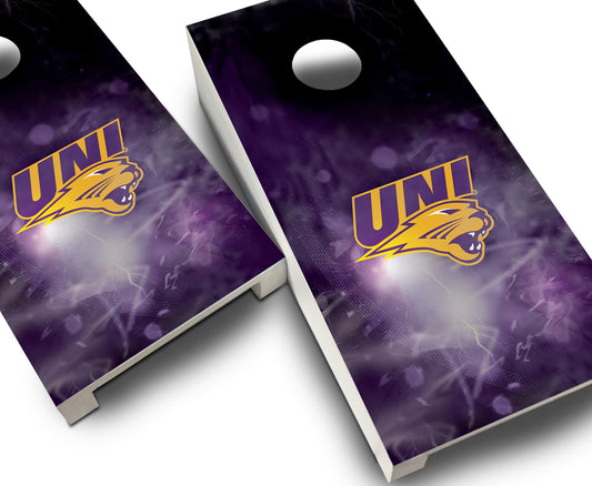 "Northern Iowa Smoke" Tabletop Cornhole Boards