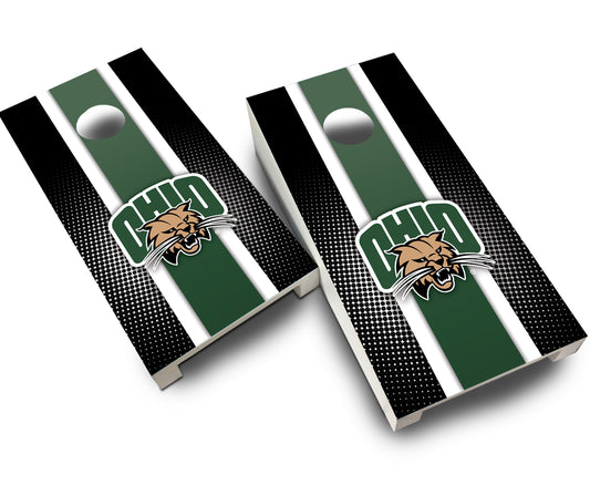 "Ohio Striped" Tabletop Cornhole Boards