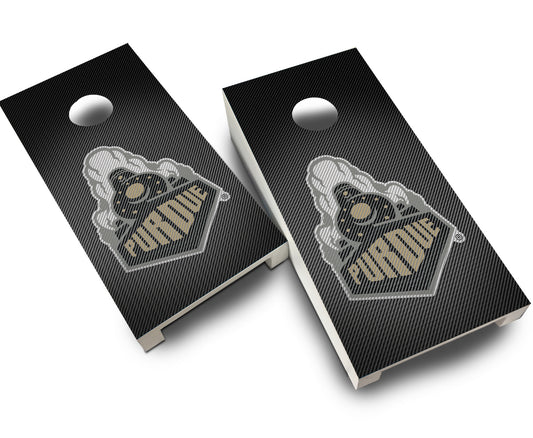 "Purdue Slanted" Tabletop Cornhole Boards