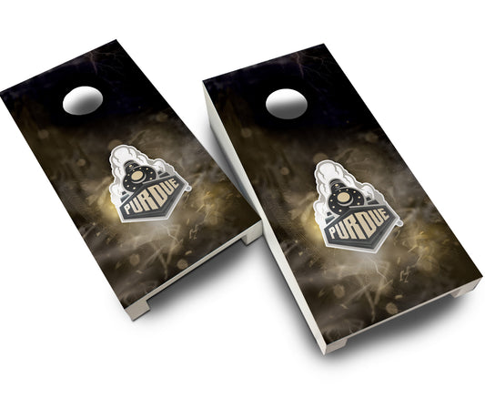 "Purdue Smoke" Tabletop Cornhole Boards