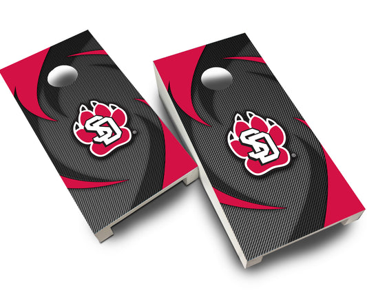 "South Dakota Swoosh" Tabletop Cornhole Boards