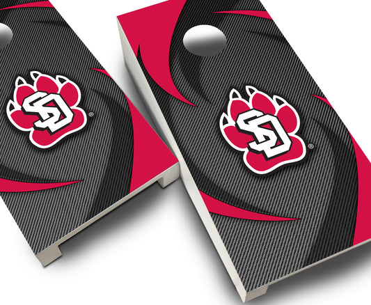 "South Dakota Swoosh" Tabletop Cornhole Boards