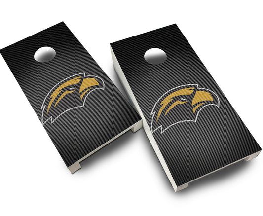 "Southern Miss Slanted" Tabletop Cornhole Boards