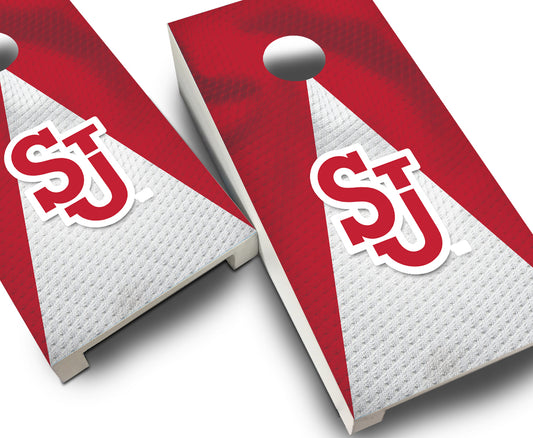 "St. Johns Jersey" Tabletop Cornhole Boards