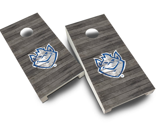 "St. Louis Distressed" Tabletop Cornhole Boards