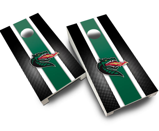 "UAB Striped" Tabletop Cornhole Boards