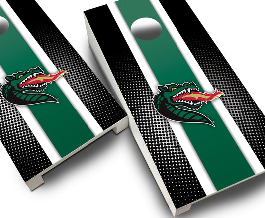 "UAB Striped" Tabletop Cornhole Boards