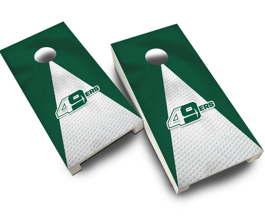 "UNC Charlotte Jersey" Tabletop Cornhole Boards