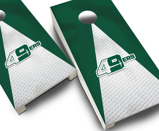 "UNC Charlotte Jersey" Tabletop Cornhole Boards