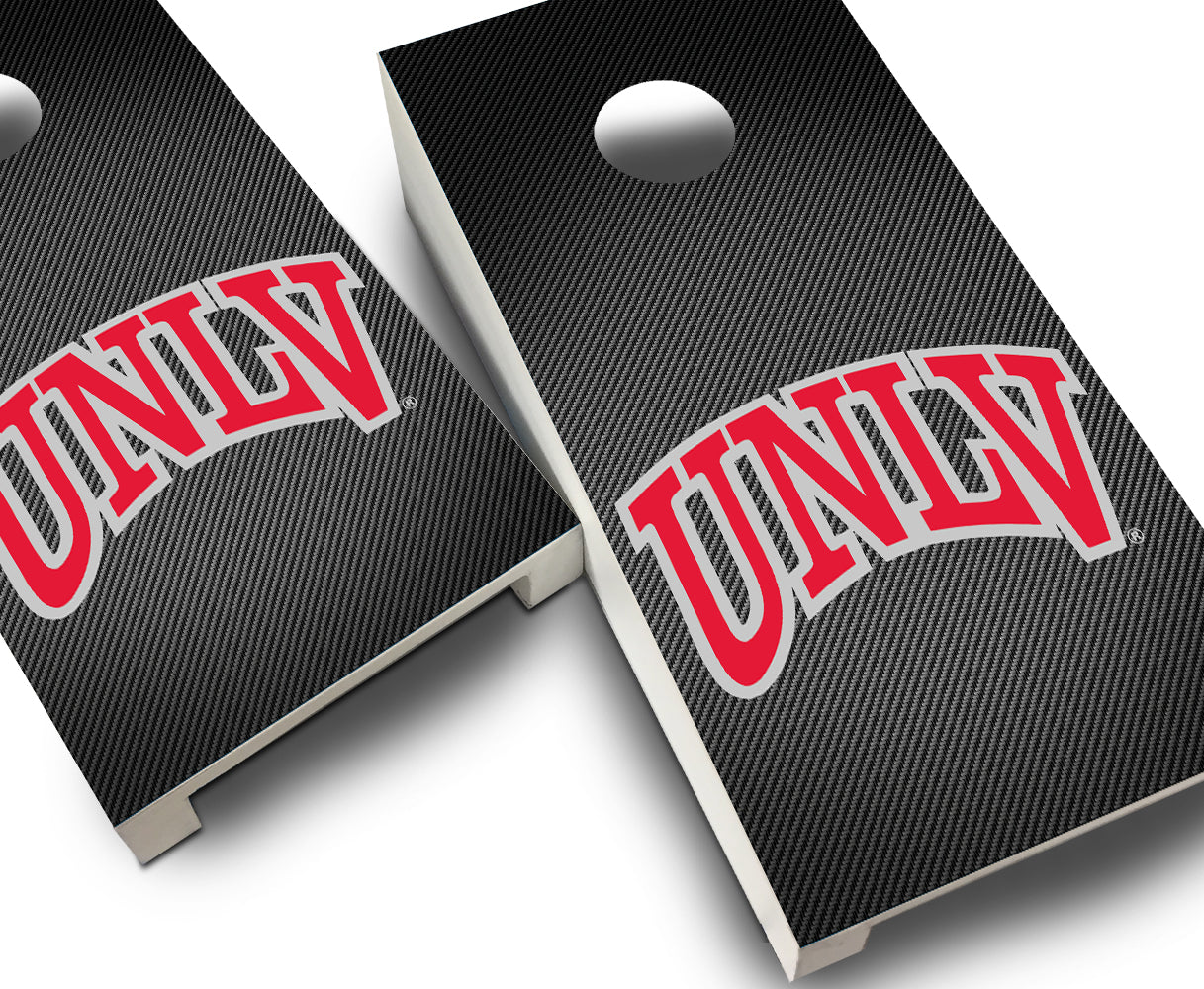 "UNLV Slanted" Tabletop Cornhole Boards