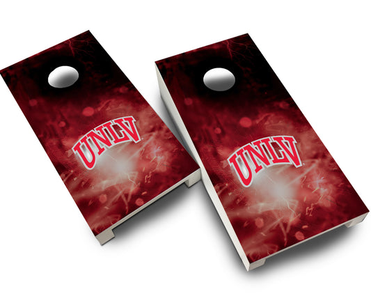 "UNLV Smoke" Tabletop Cornhole Boards