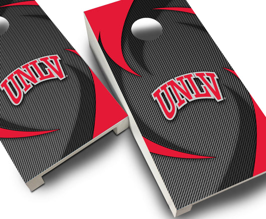 "UNLV Swoosh" Tabletop Cornhole Boards