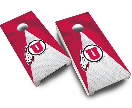 "Utah Jersey" Tabletop Cornhole Boards